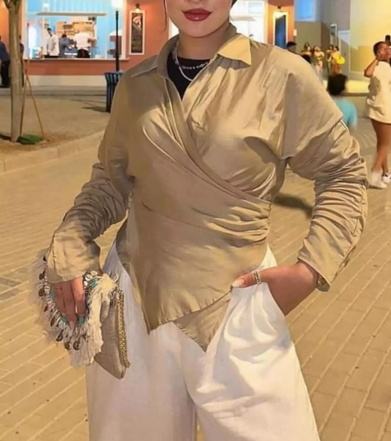 Cross blouse 3