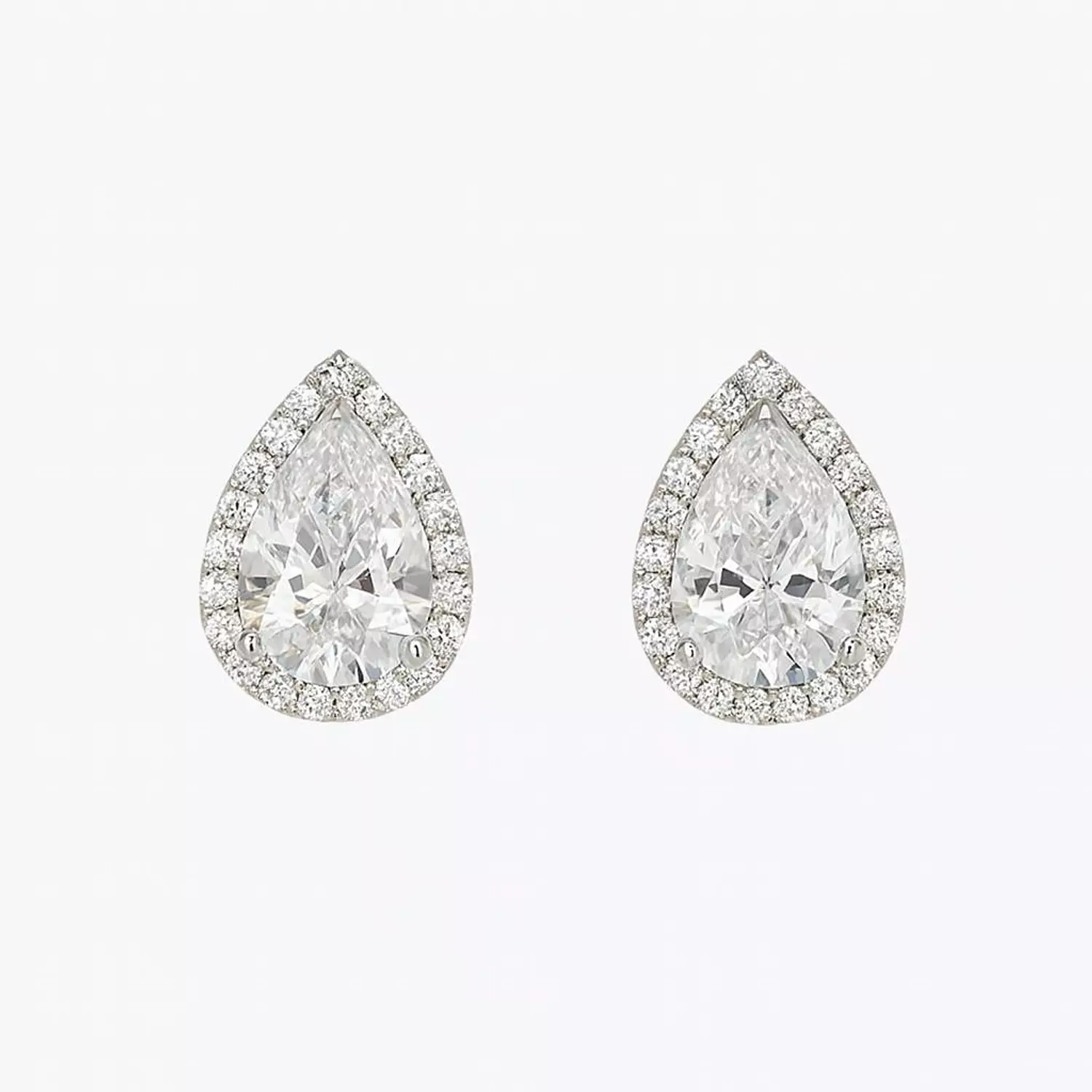 Silver Earrings Daimond image