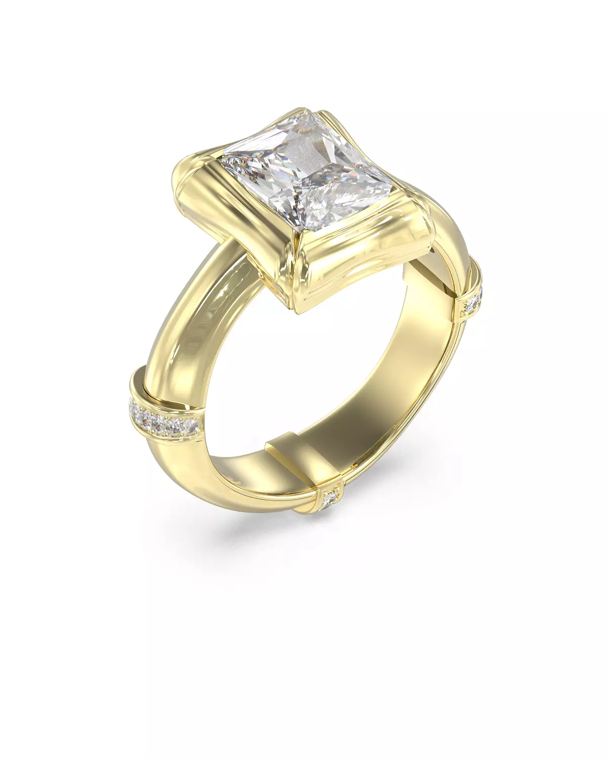 Guess Jewelry JUBR05173JWYG54 Ring For Ladies Gold Plated image