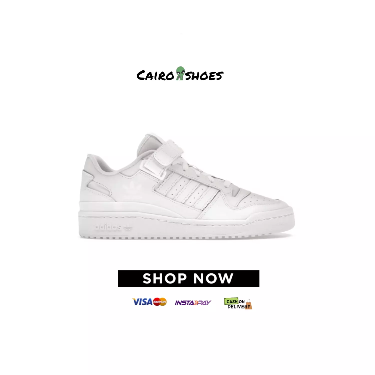 Adidas Forum Low - Triple White  image
