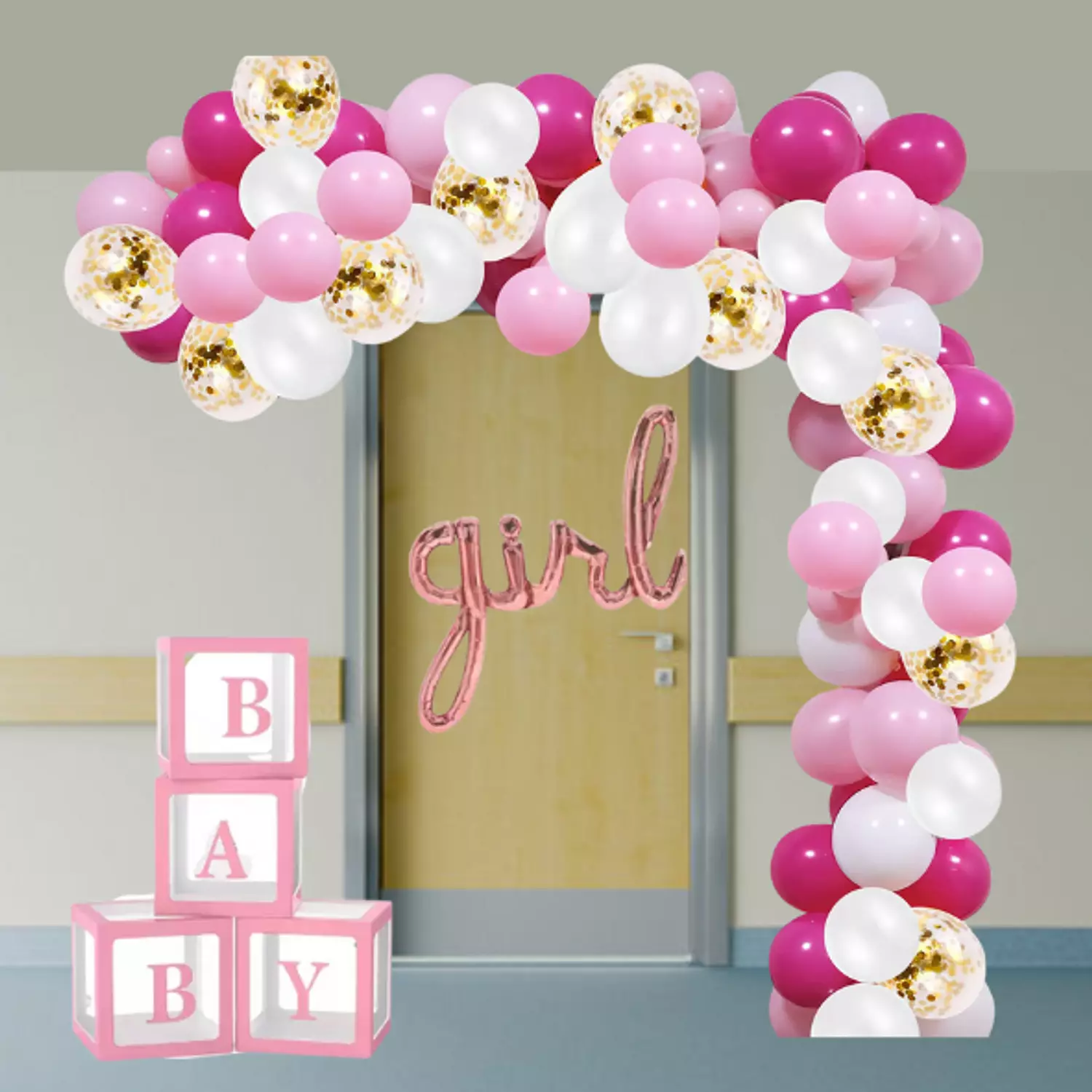 Girl Hospital Decoration Setup