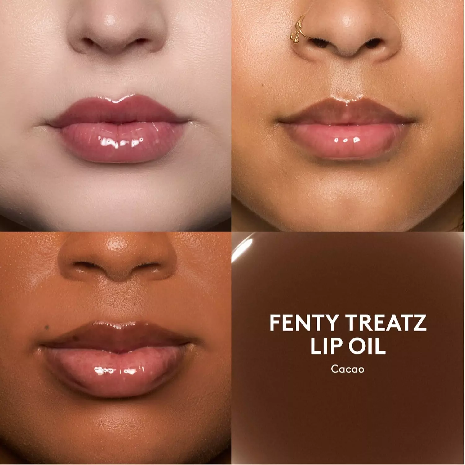 Fenty Beauty by Rihanna  Chocolit Treatz Lip Luminizer + Lip Oil Duo 2