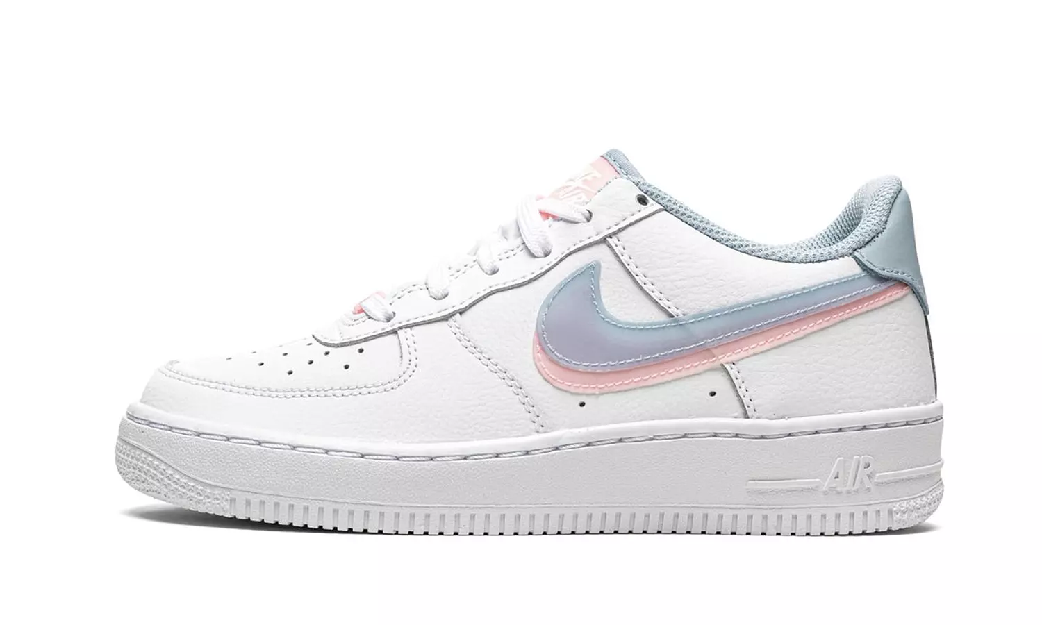 Nike Air Force 1 Low LV8 Double Swoosh Light Armory Blue 1