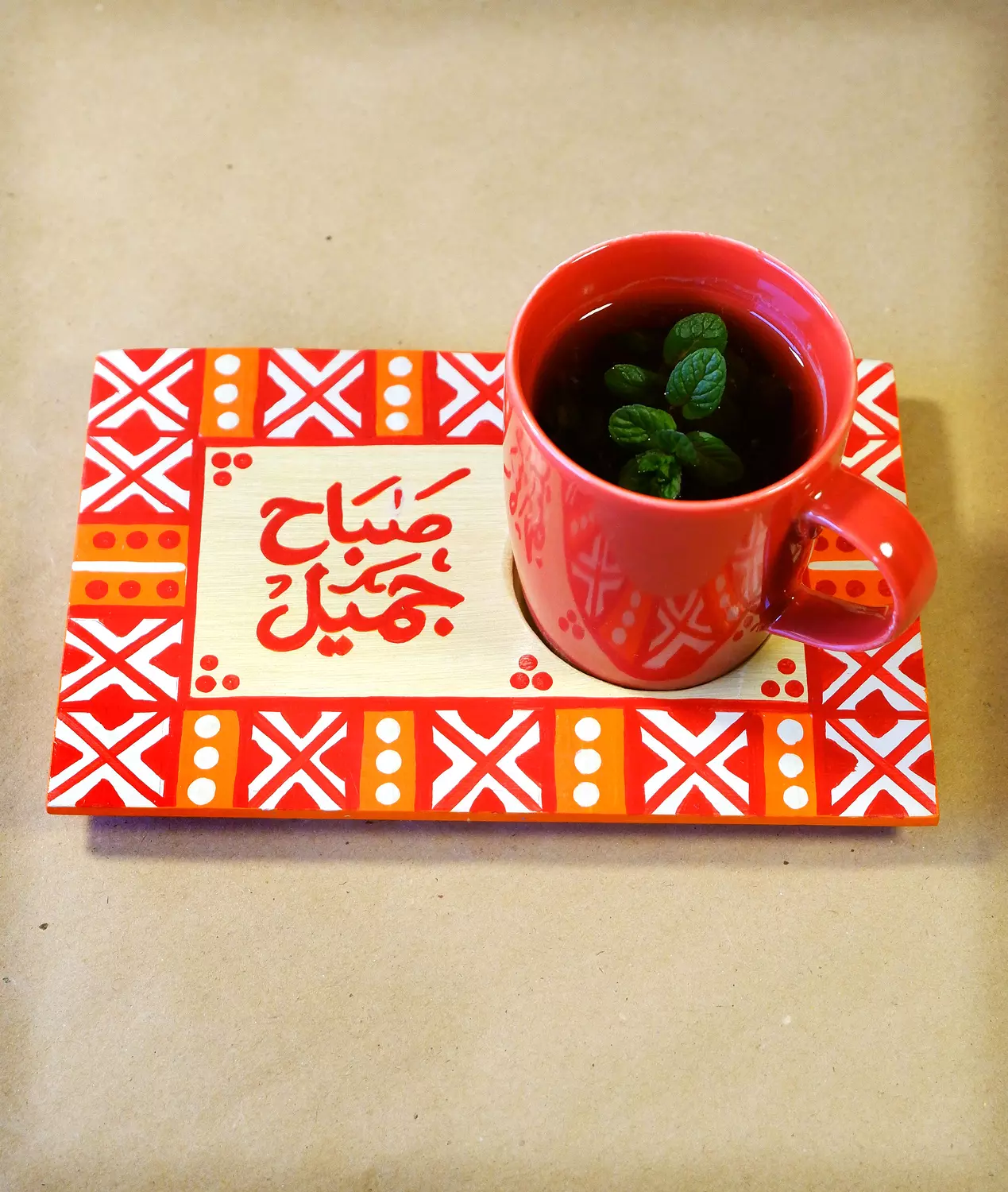 Coaster mug -square X image