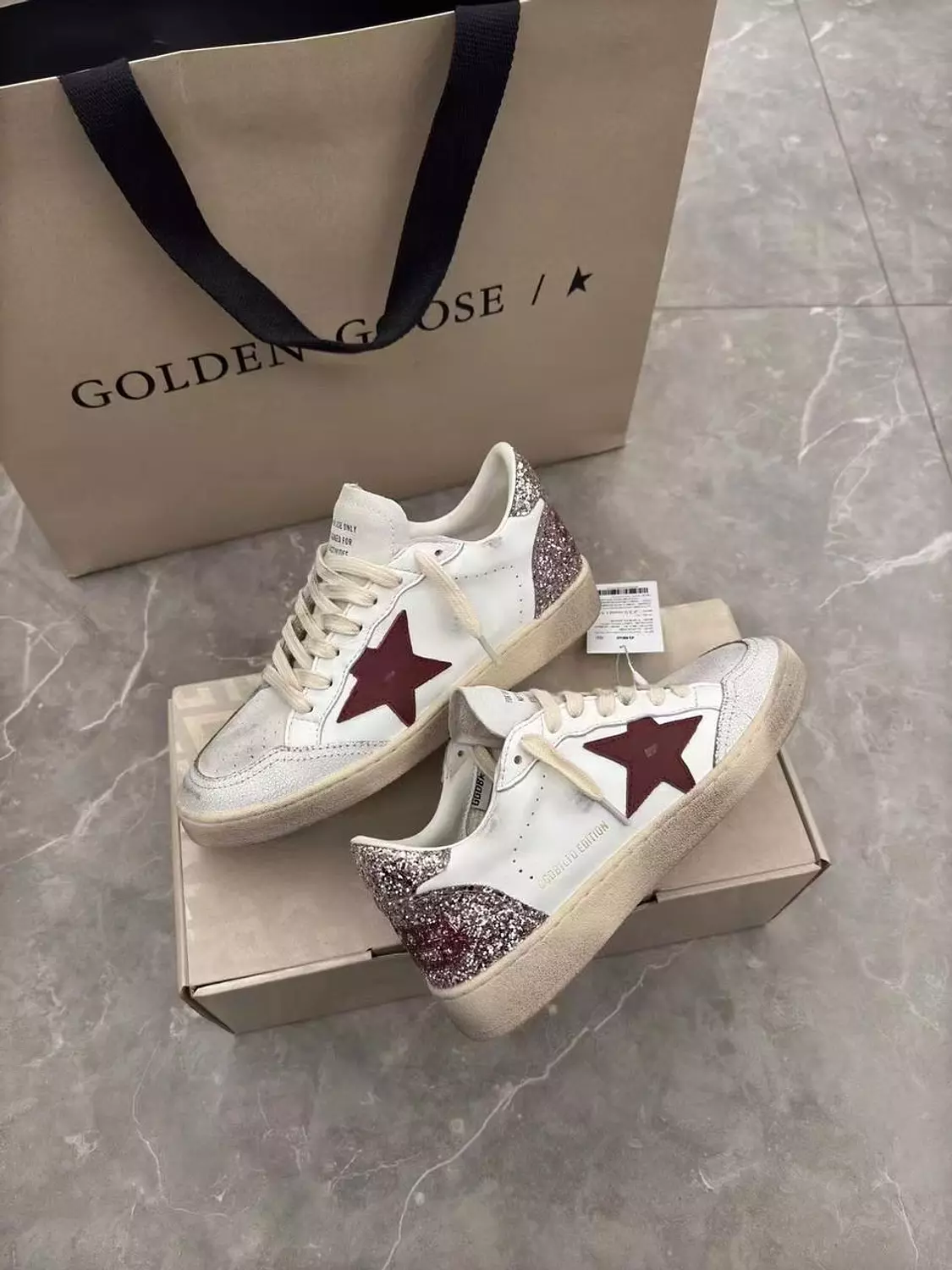 GGDB distressed sneakers 2