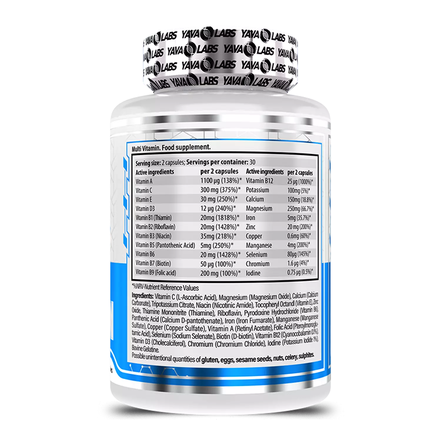 Yava Labs Multivitamin - 60 Capsules hover image