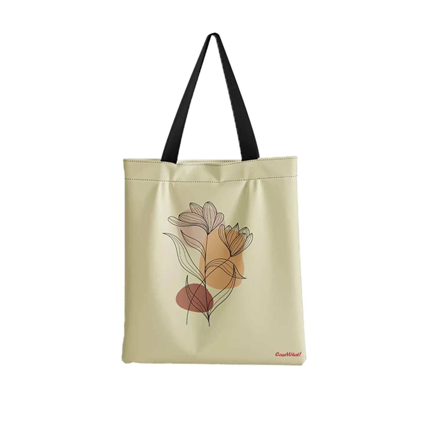 Minimalist Flowers Tote Bag  image