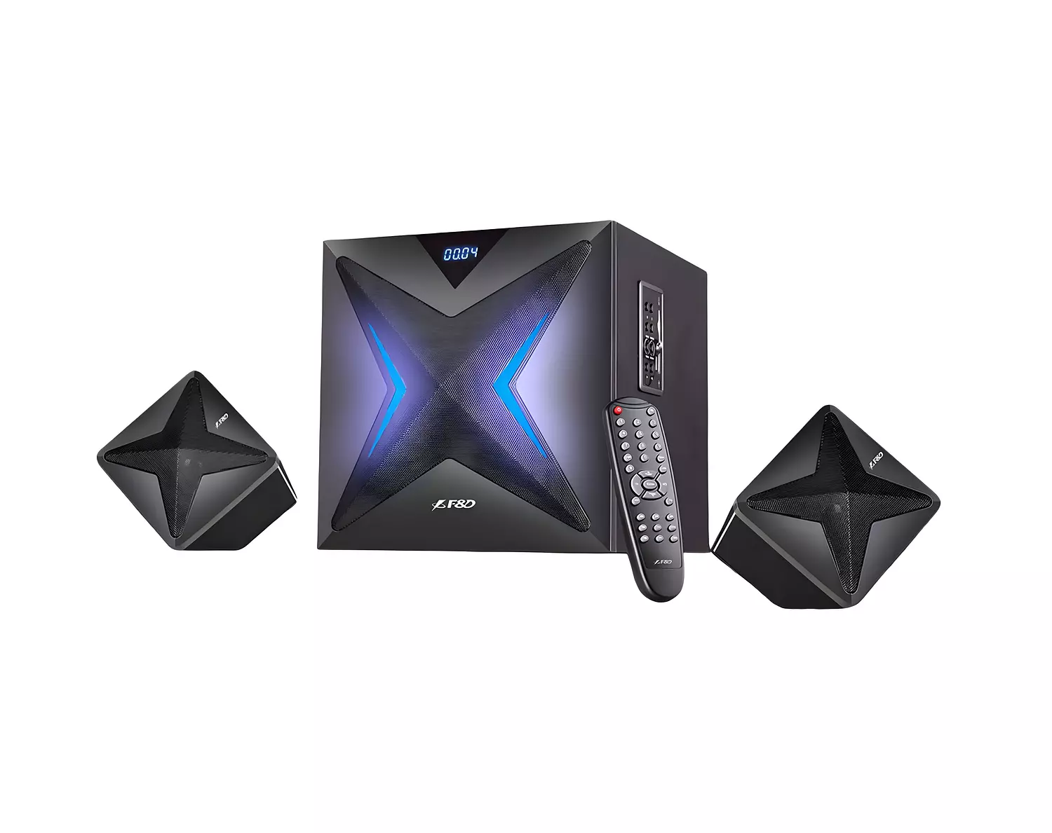 F&D F550X Home Theater, 2.1, Bluetooth, NFC, LED, Remote