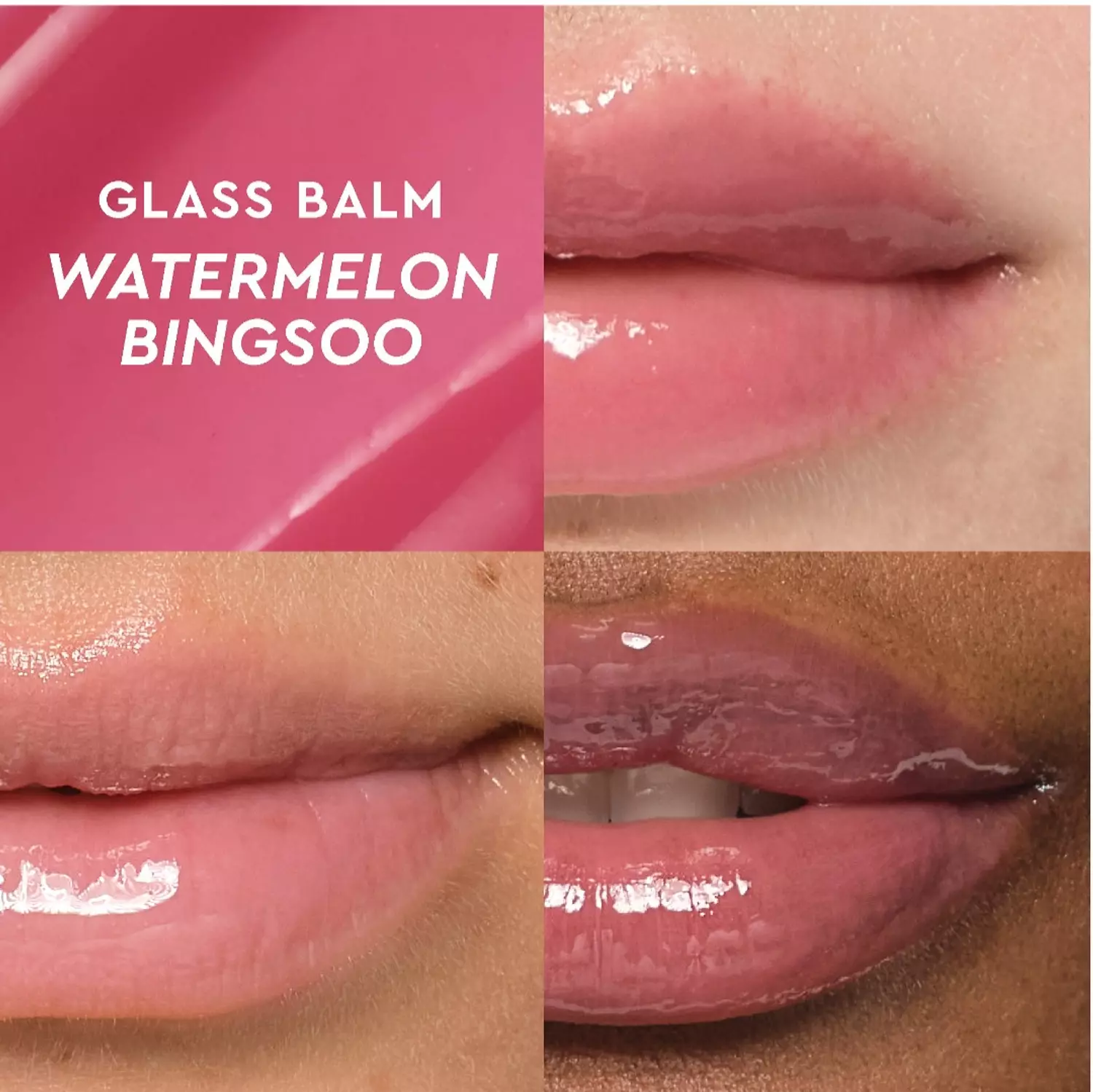 Glow Recipe Mini Glass Balm Lip Collection Gift Set 8