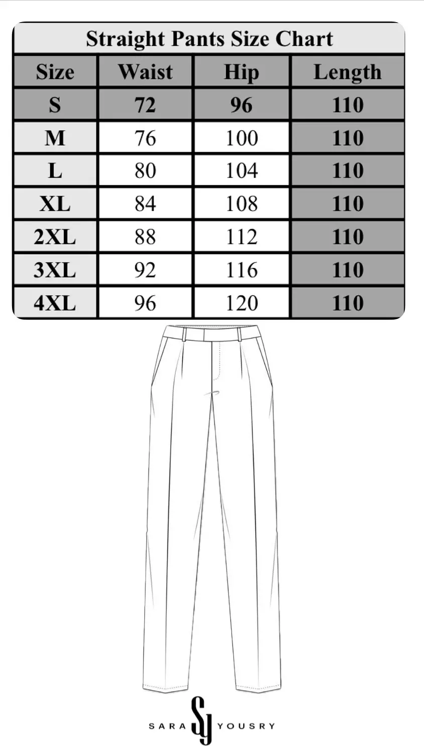 Striped Black straight pants  1
