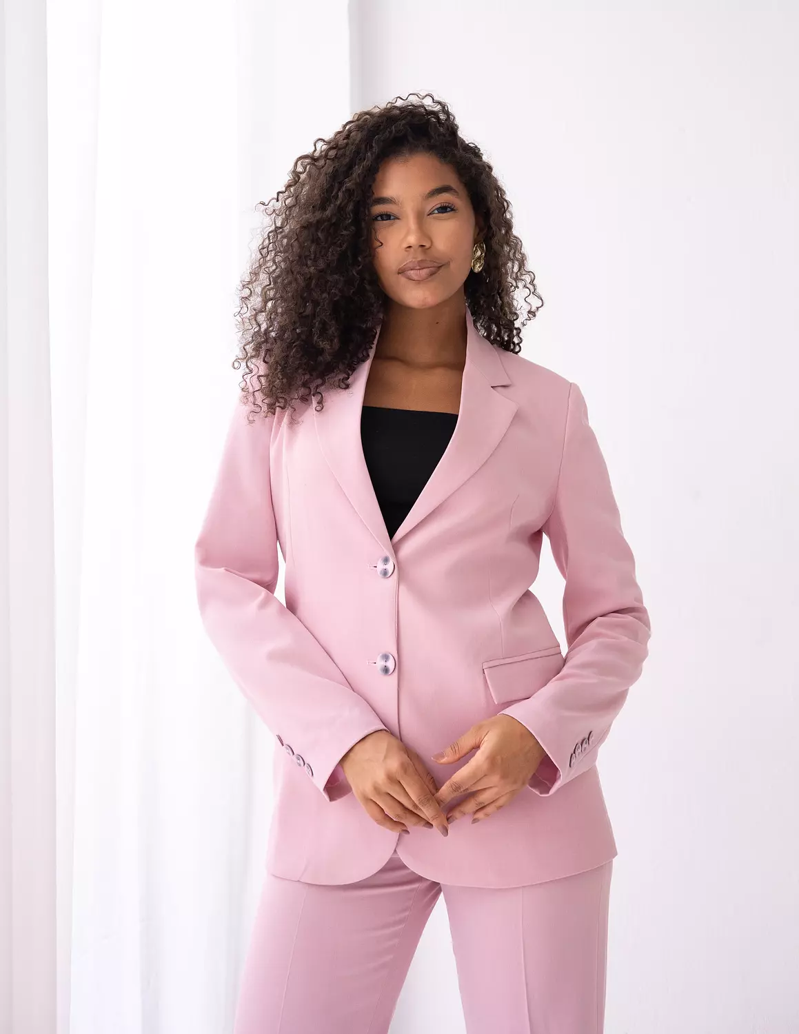 Blush Dream Straight Blazer 2