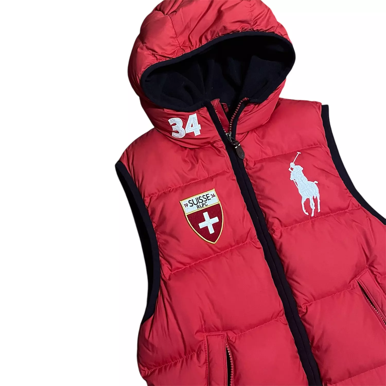 00s Ralph Lauren Suisse puffer vest 1