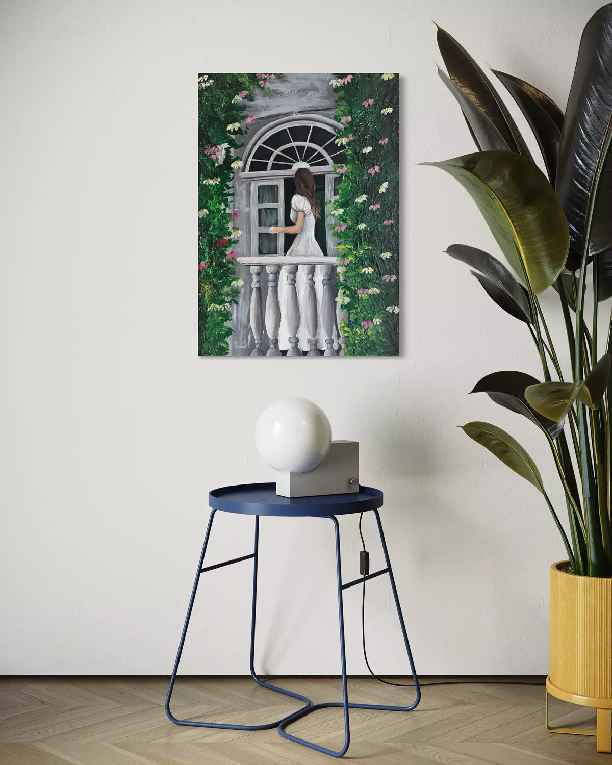 A girl in the window  hover image