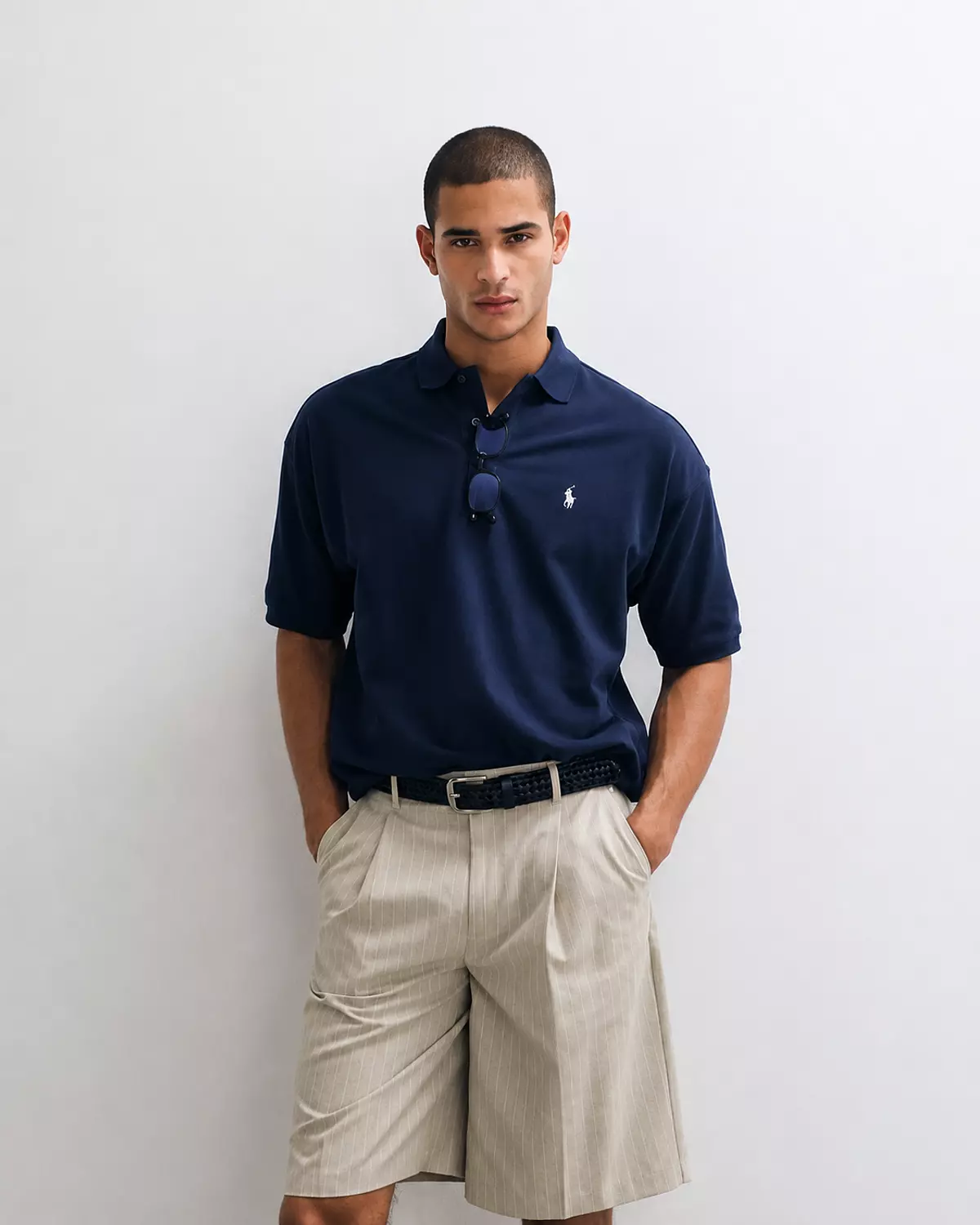 The Iconic Classic Fit Mesh Polo 9