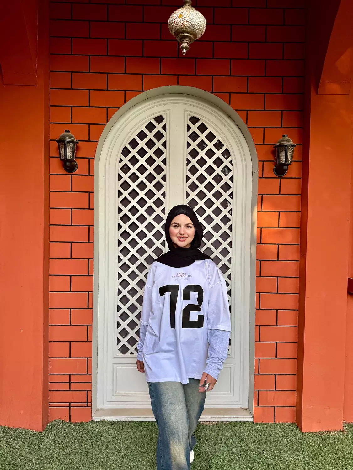 Double Sleeve Printed Oversize T-shirt 2