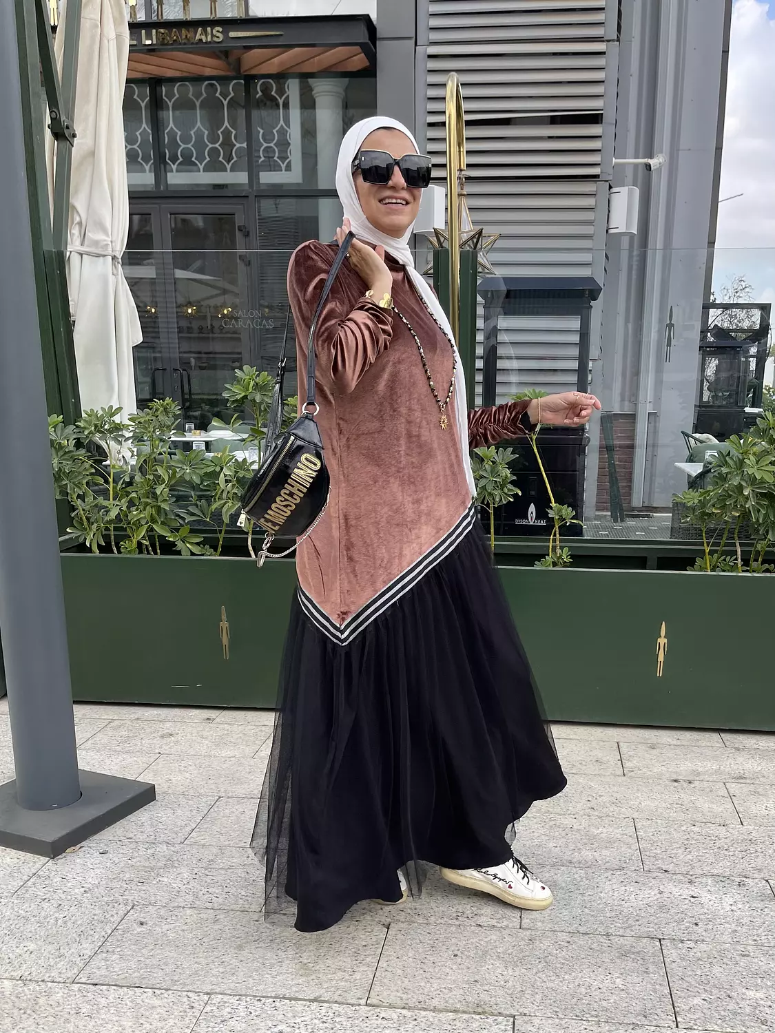 Winter Copper dress  3