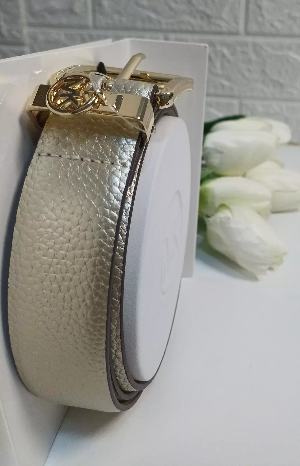 Michael kors (MK) Leather Belt 2