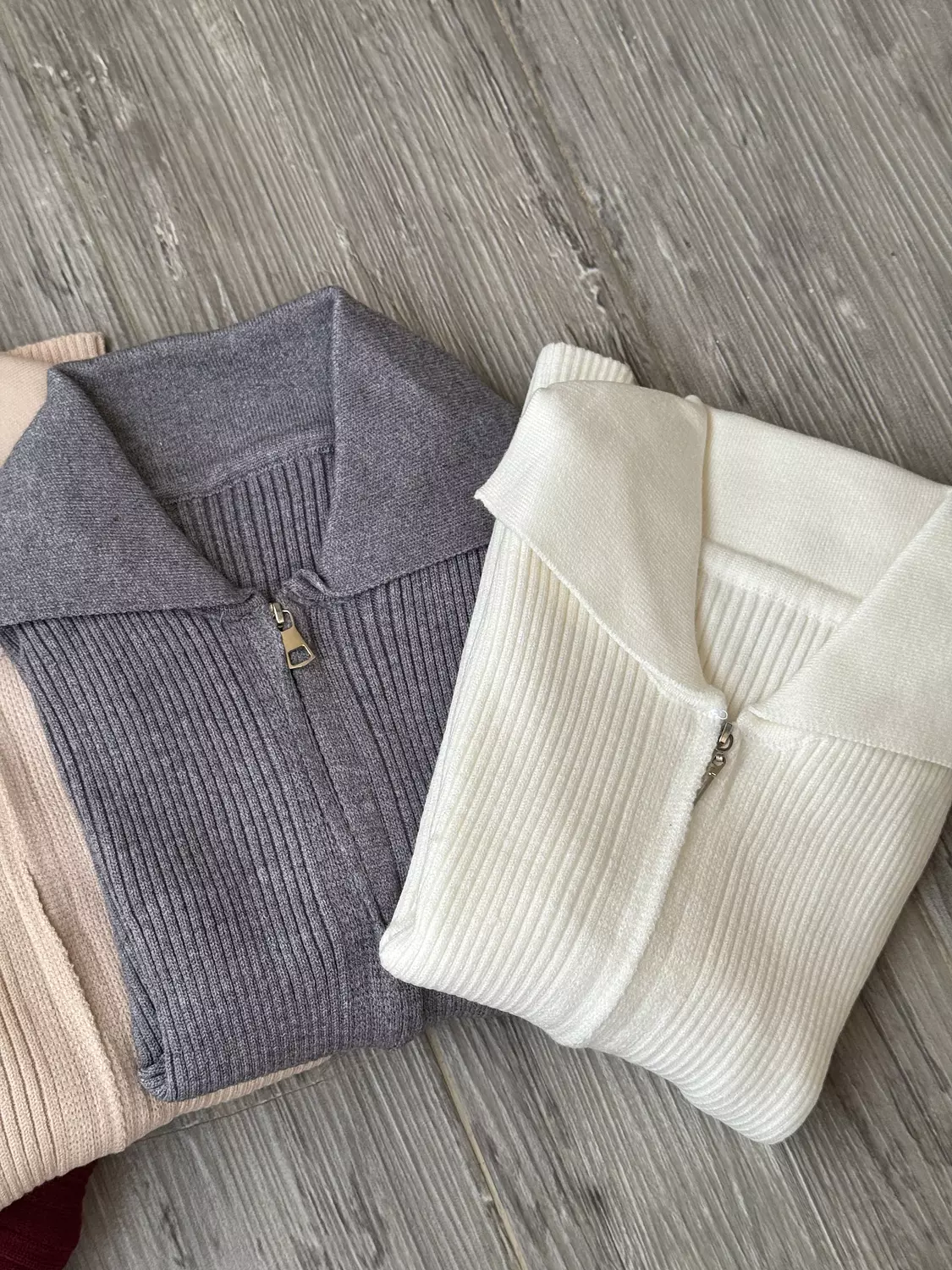 Double zipper pullover  7