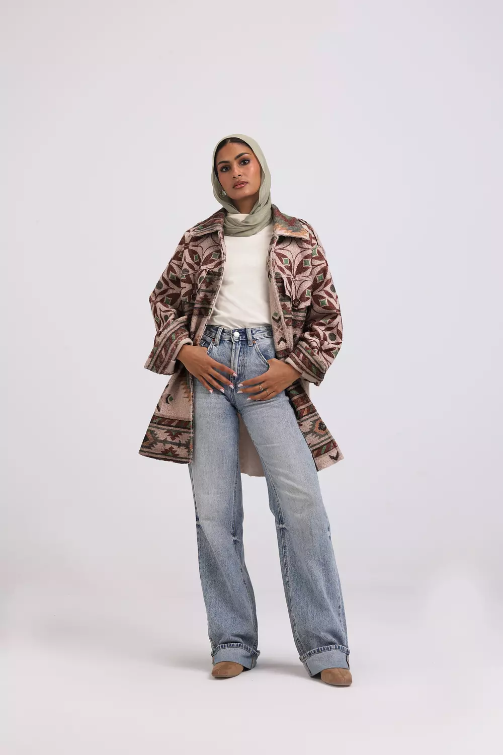 The Artisan Jacket - Nude 2