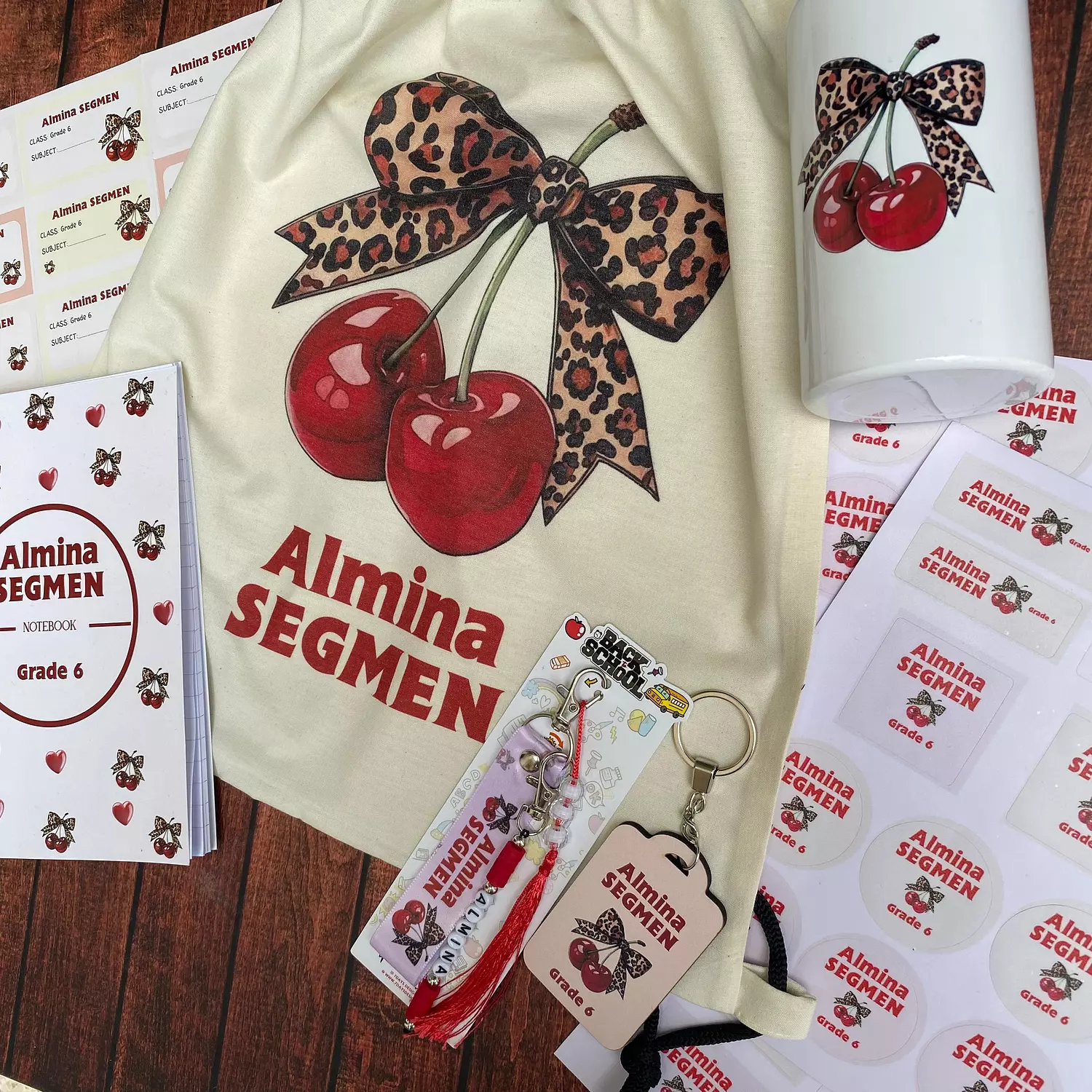 Cherry School Labels        3