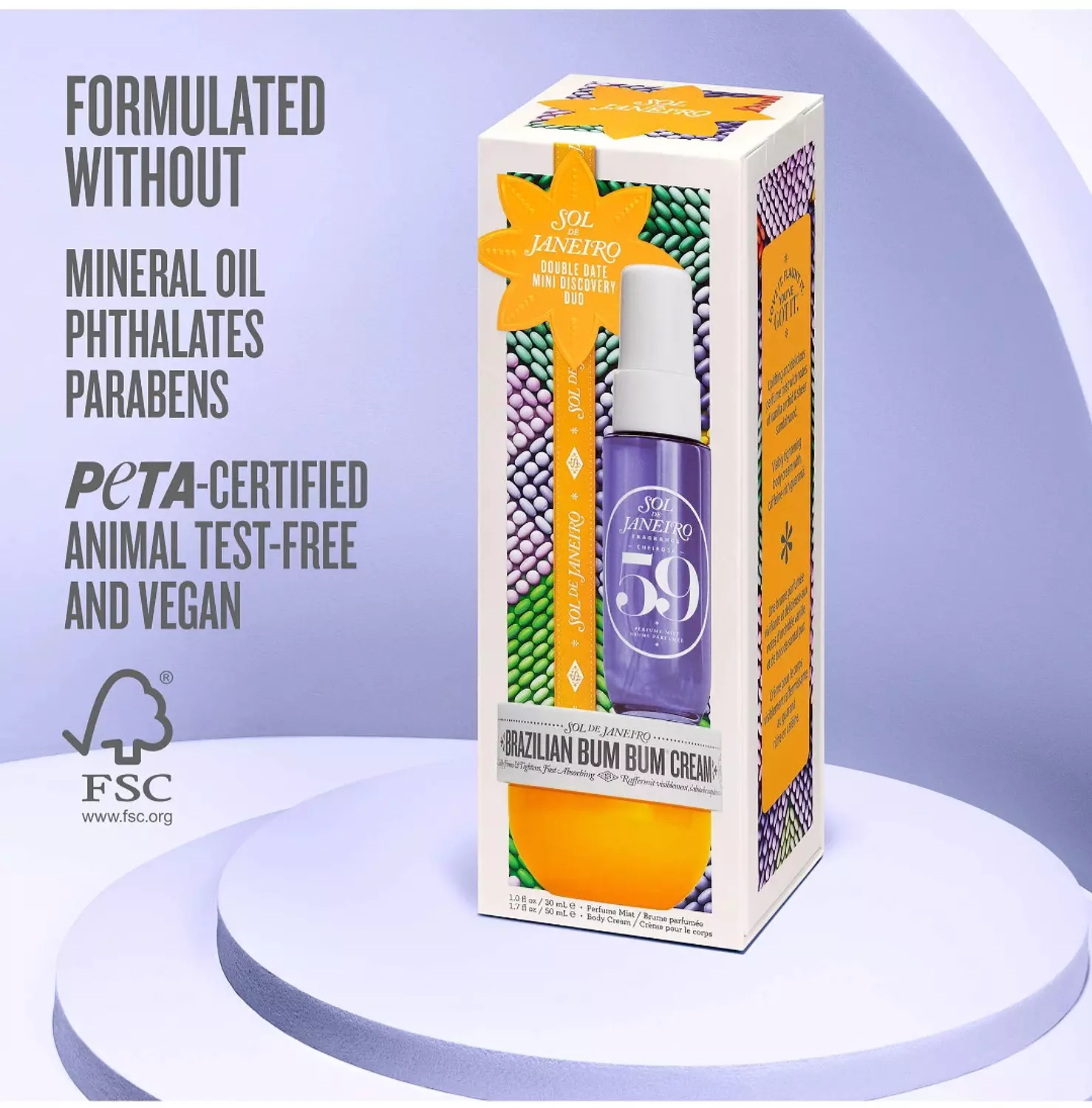 Sol de Janeiro  Double Date Mini Discovery Duo Sampler Set 1