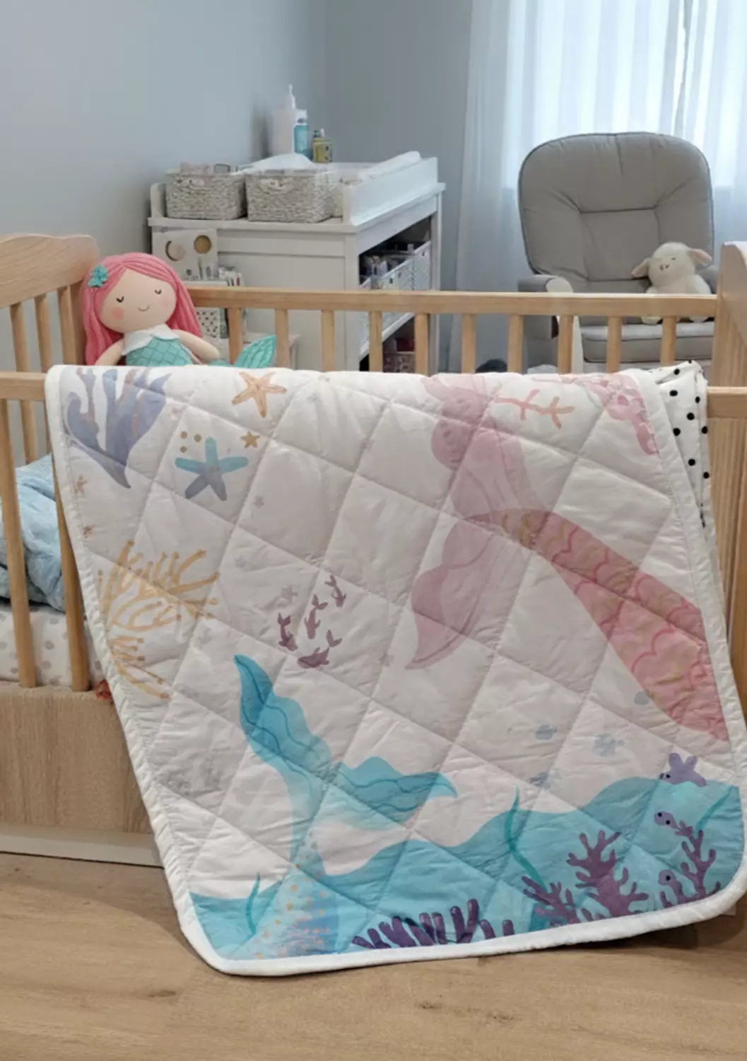 Mermaid Baby blankie image