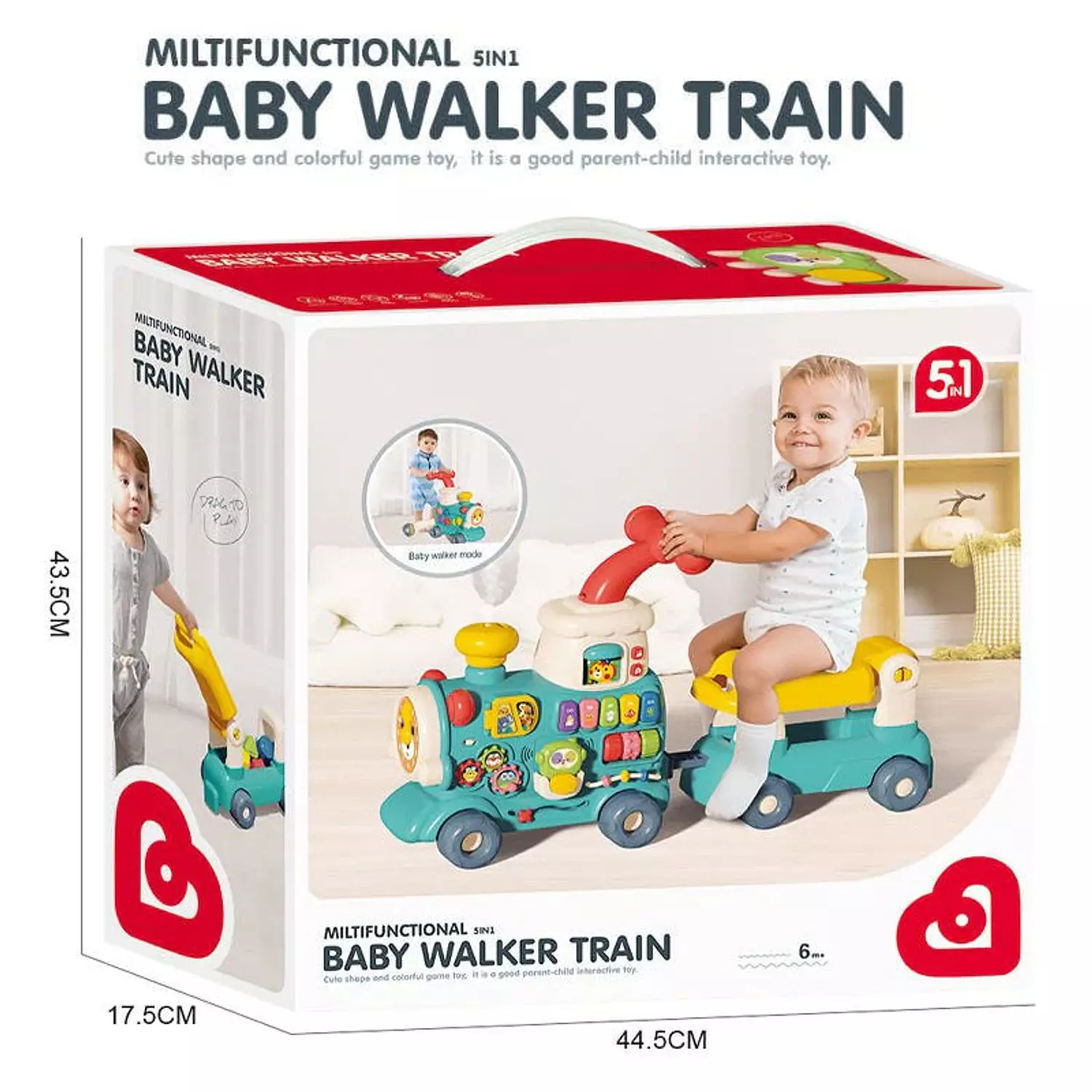 Baby Walker Train 5x1 3