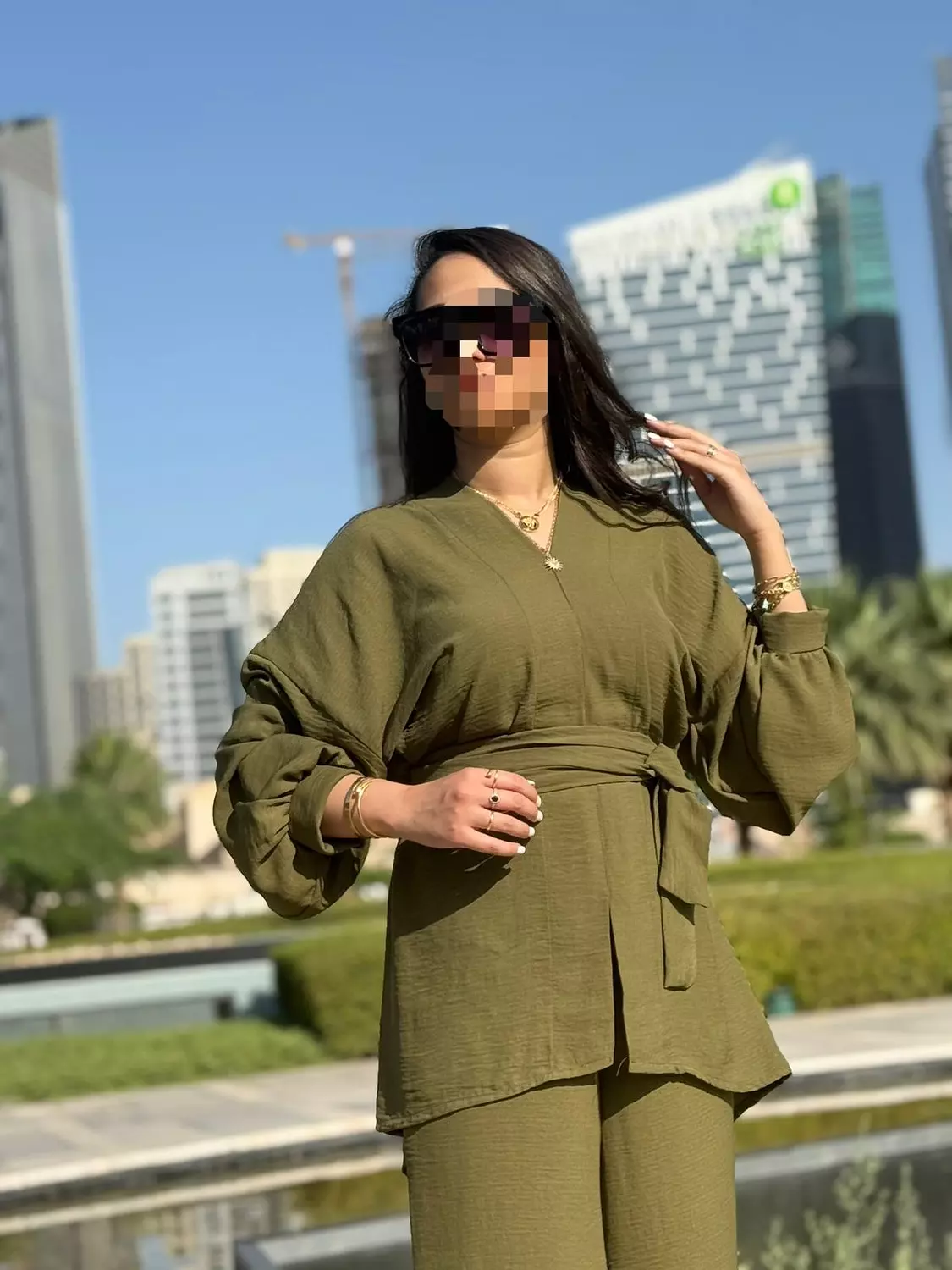 OLIVE SOFT SUIT image