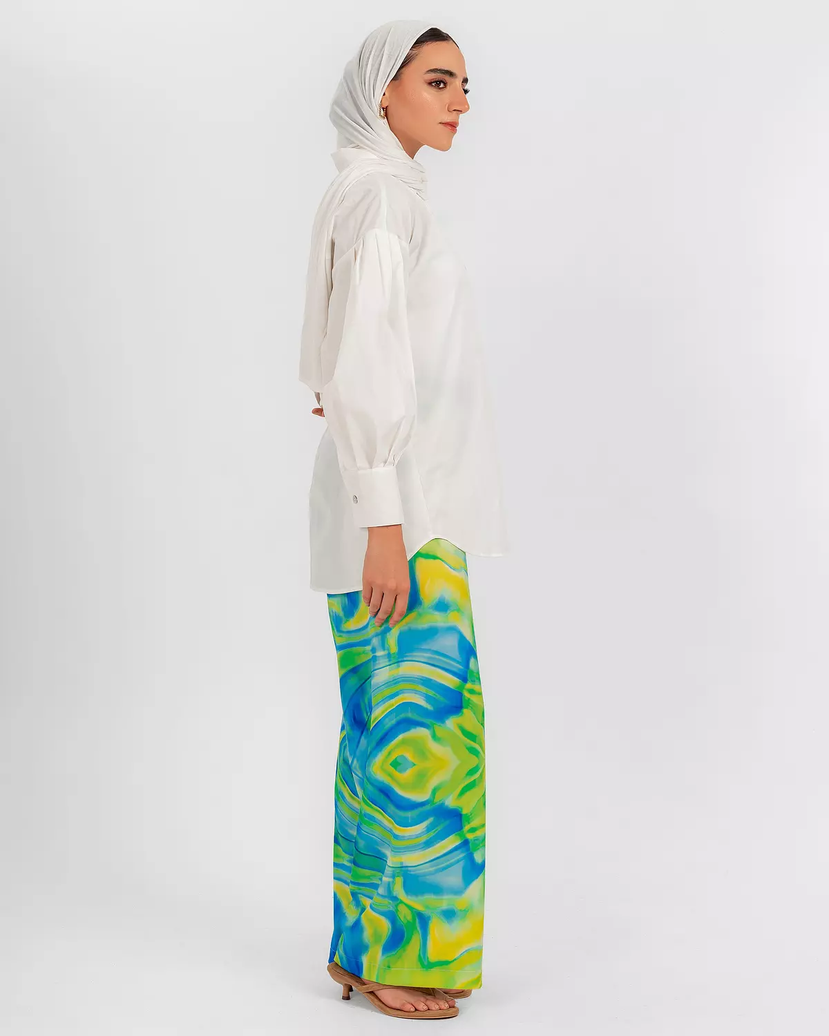 Green Multi Pants 2