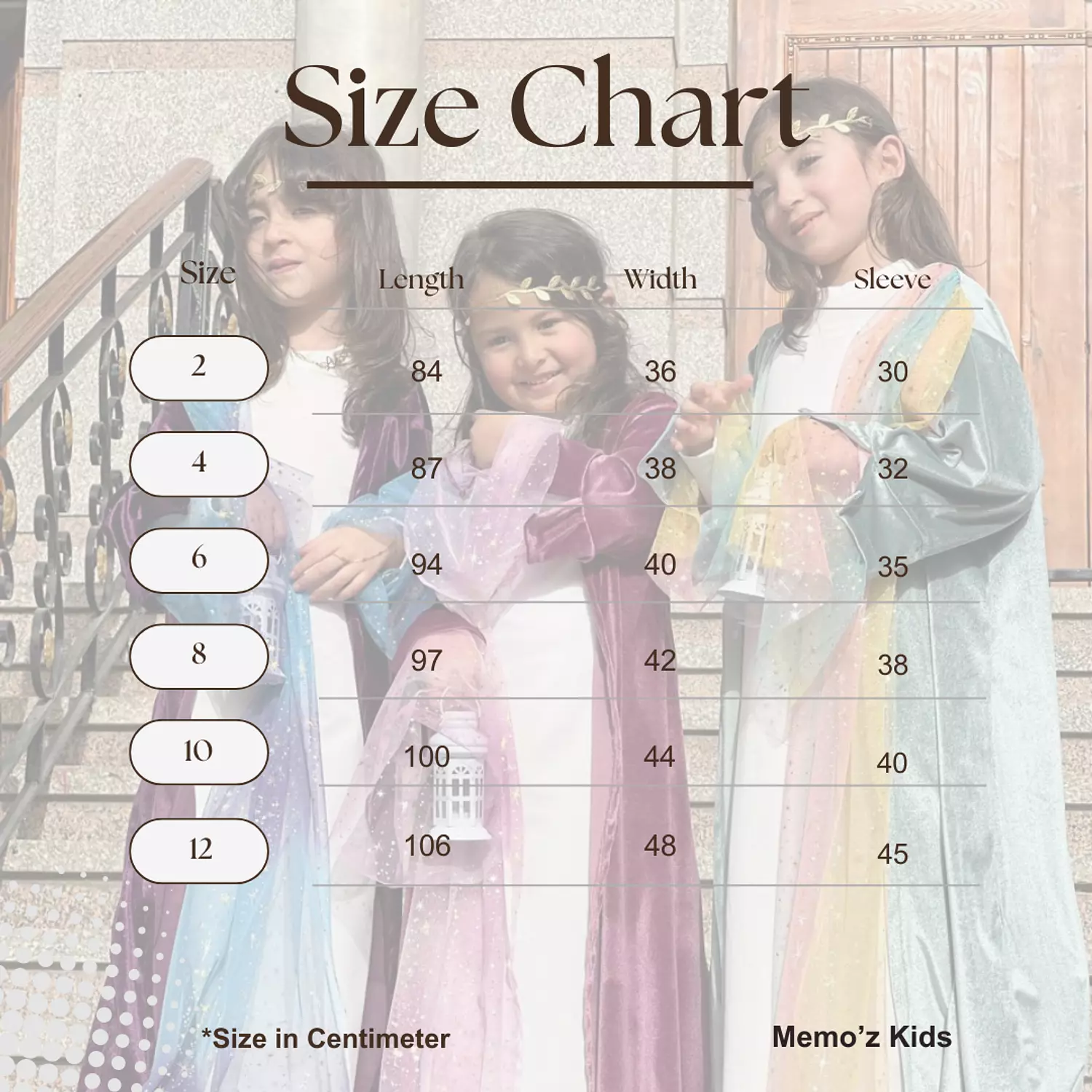 Ramadan kaftan (Girls) hover image