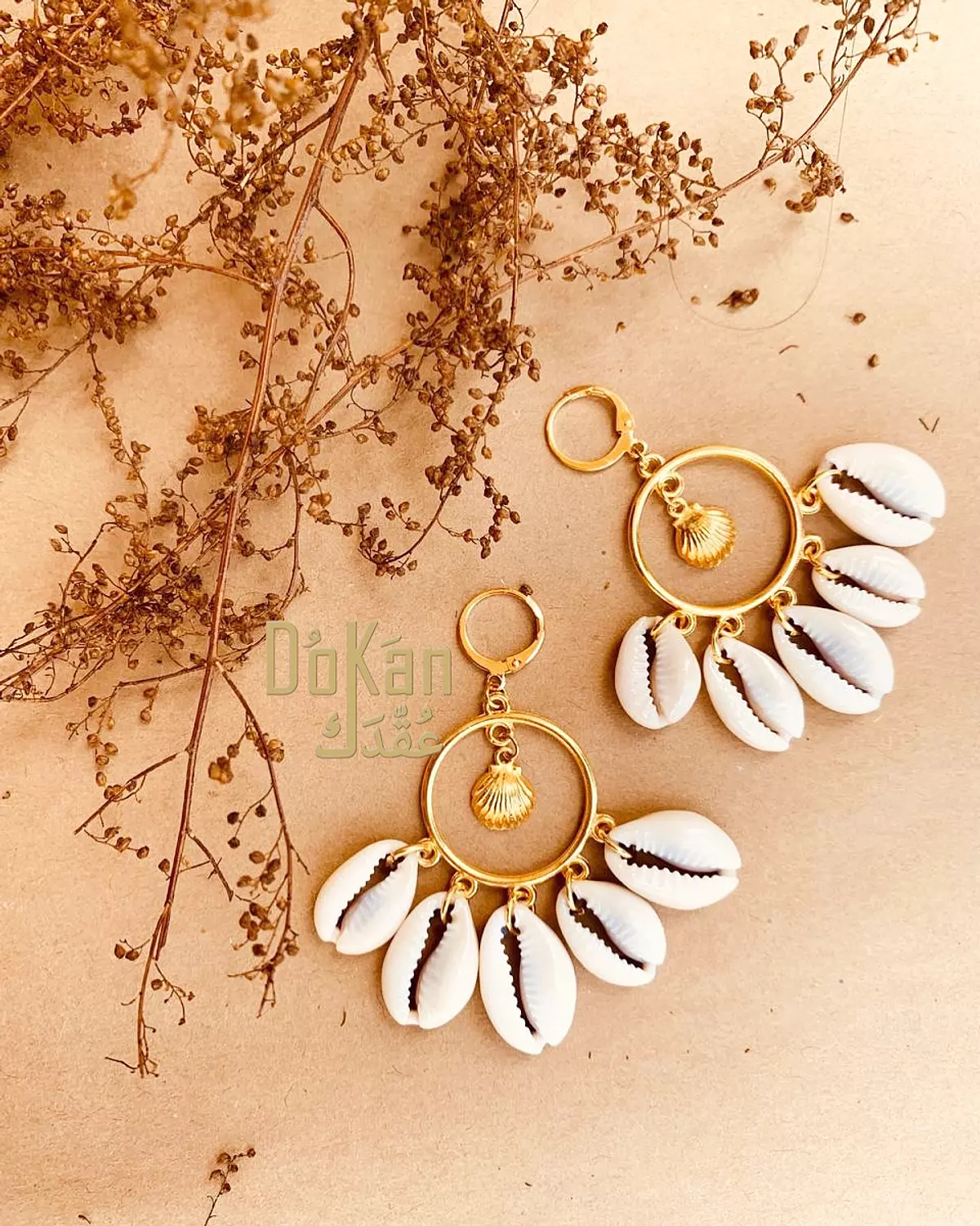 The Statement Seashell earrings 