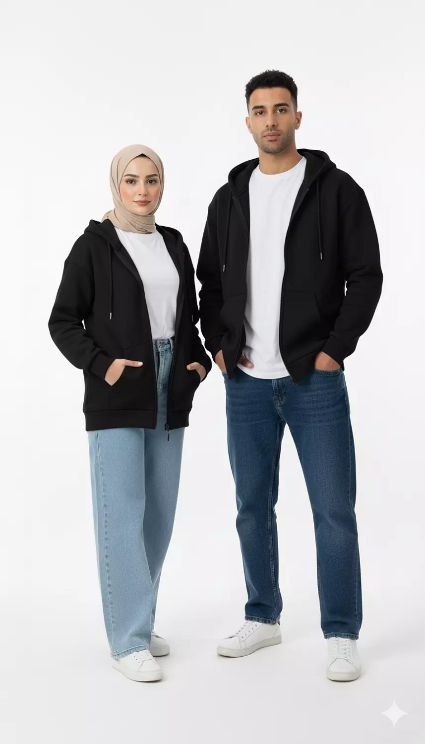 Daily Comfort Full-Zip Hoodie. 6