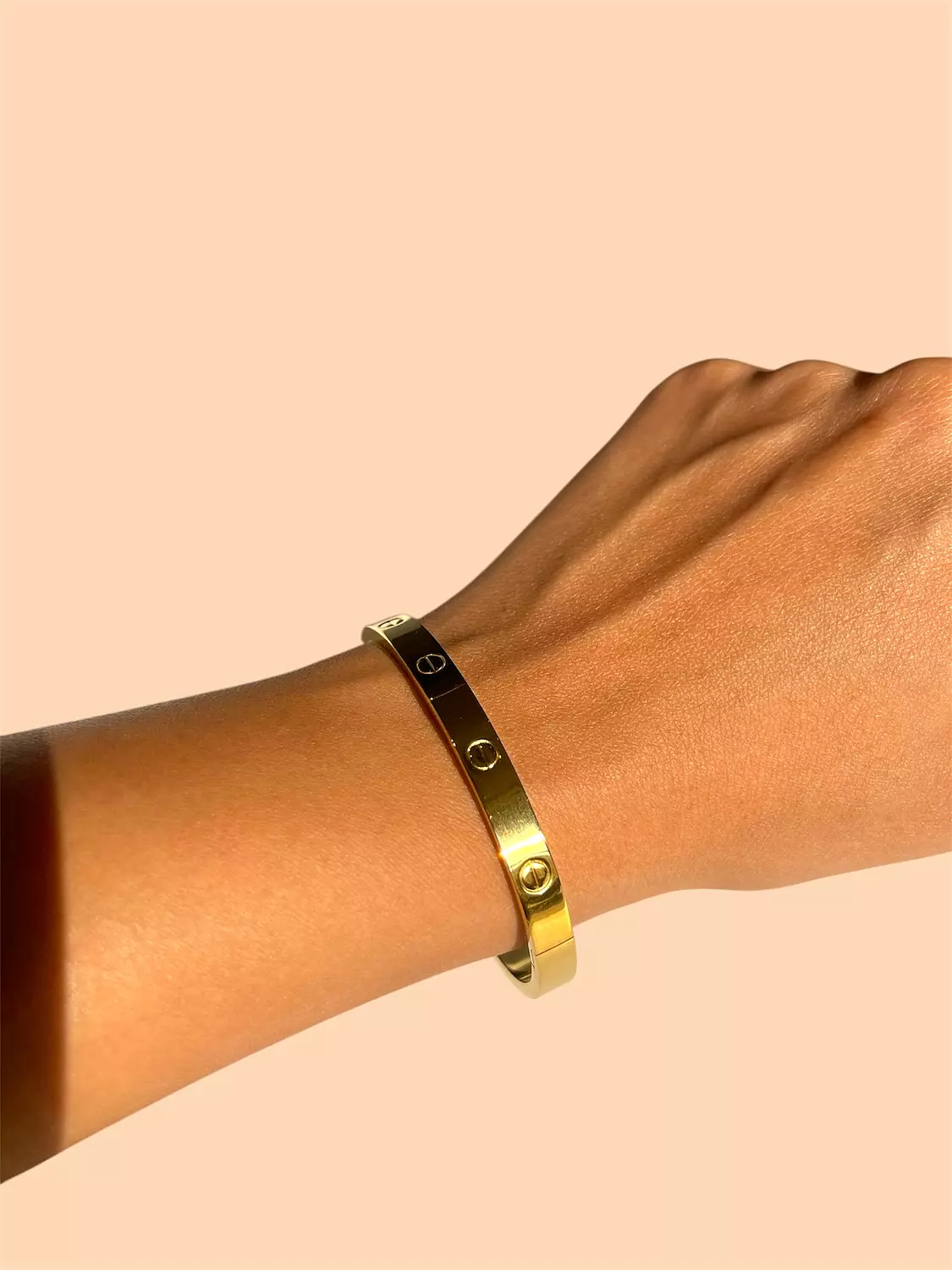 Golden Bold Bracelet image