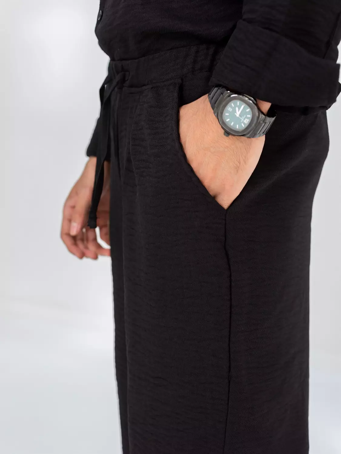 Linen Pants | Black 2