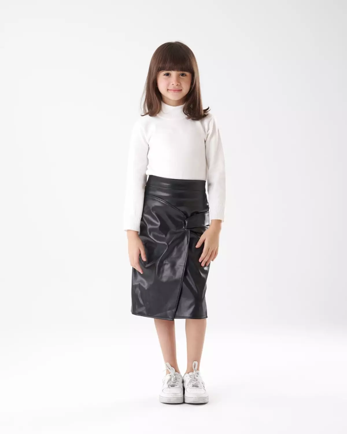 جيب جلد - Leather Skirt image