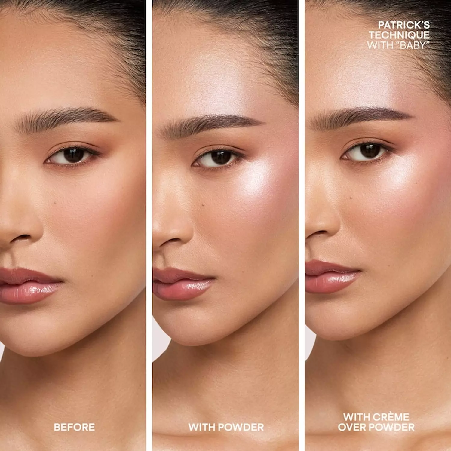 PATRICK TA  Major Glow Creme & Powder Light Reflecting Translucent Highlighter Duo 7