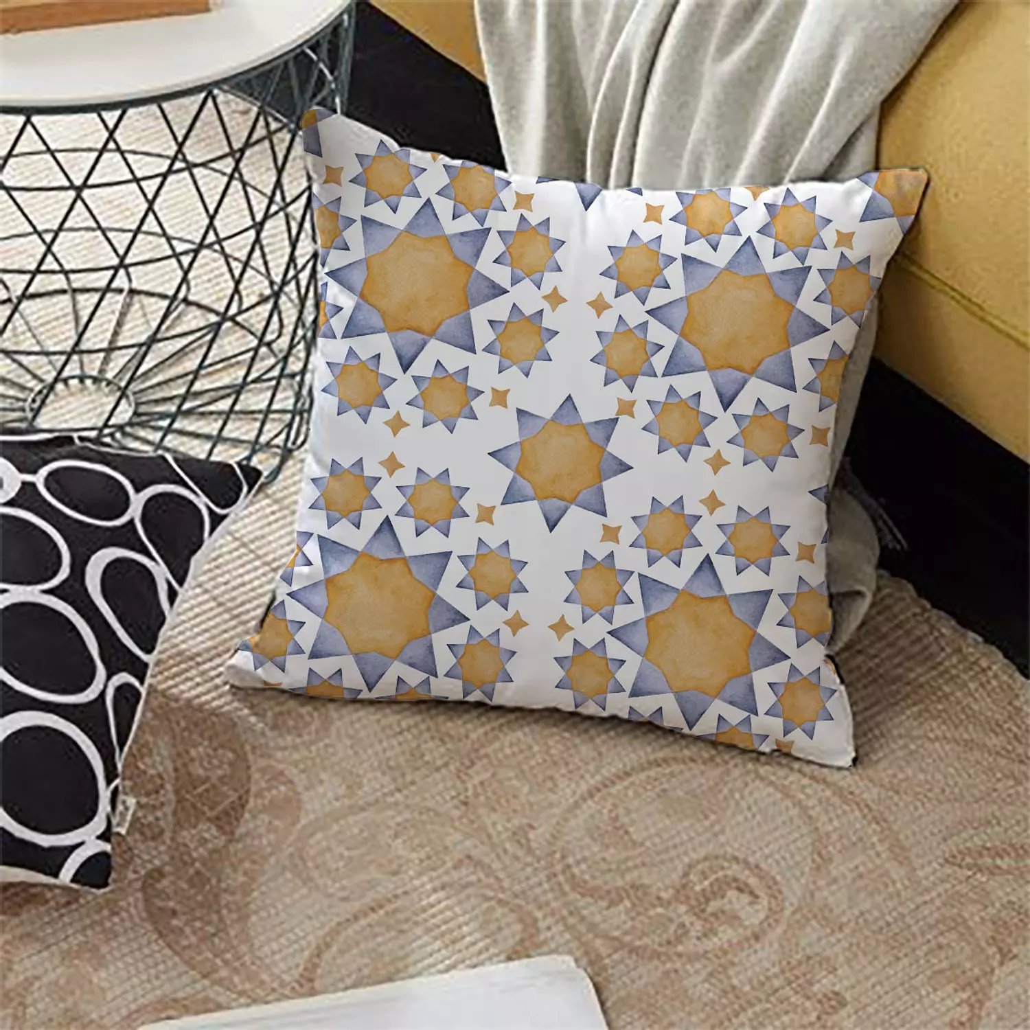 Golden Islamic Stars  image