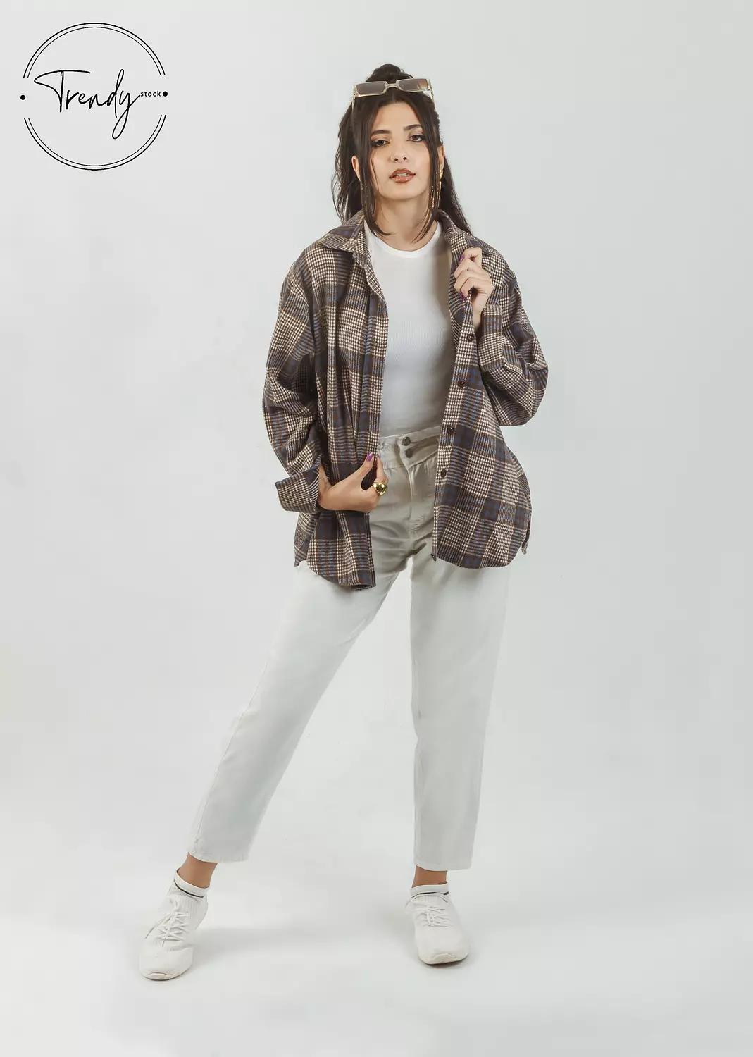 Colored Checked Shirt image