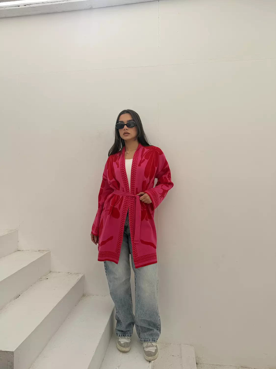 Fuchsia Flame Kaftan 8