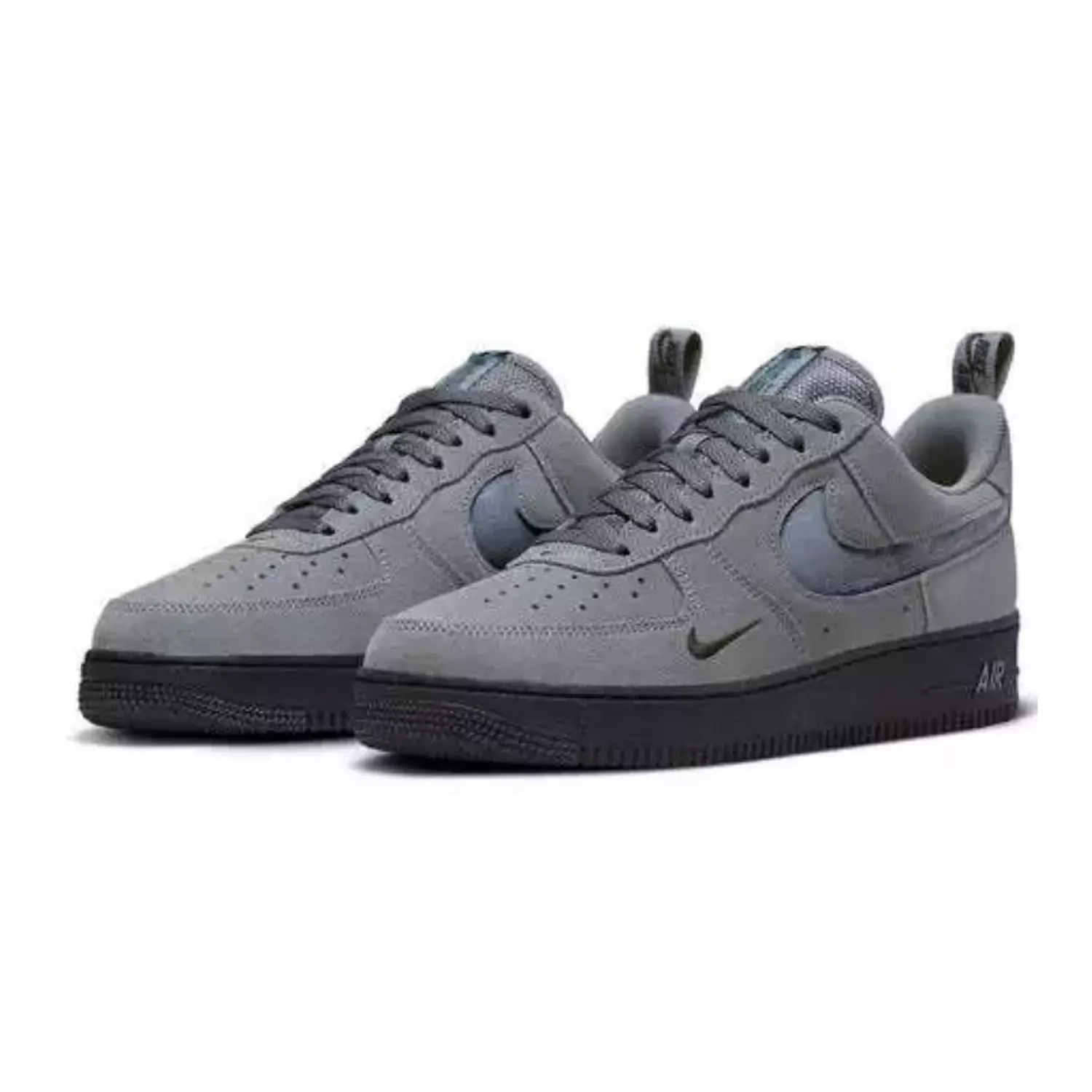 Nike Air Force 1 Low 07 LV8 Reflective Swoosh – Cool Grey 1