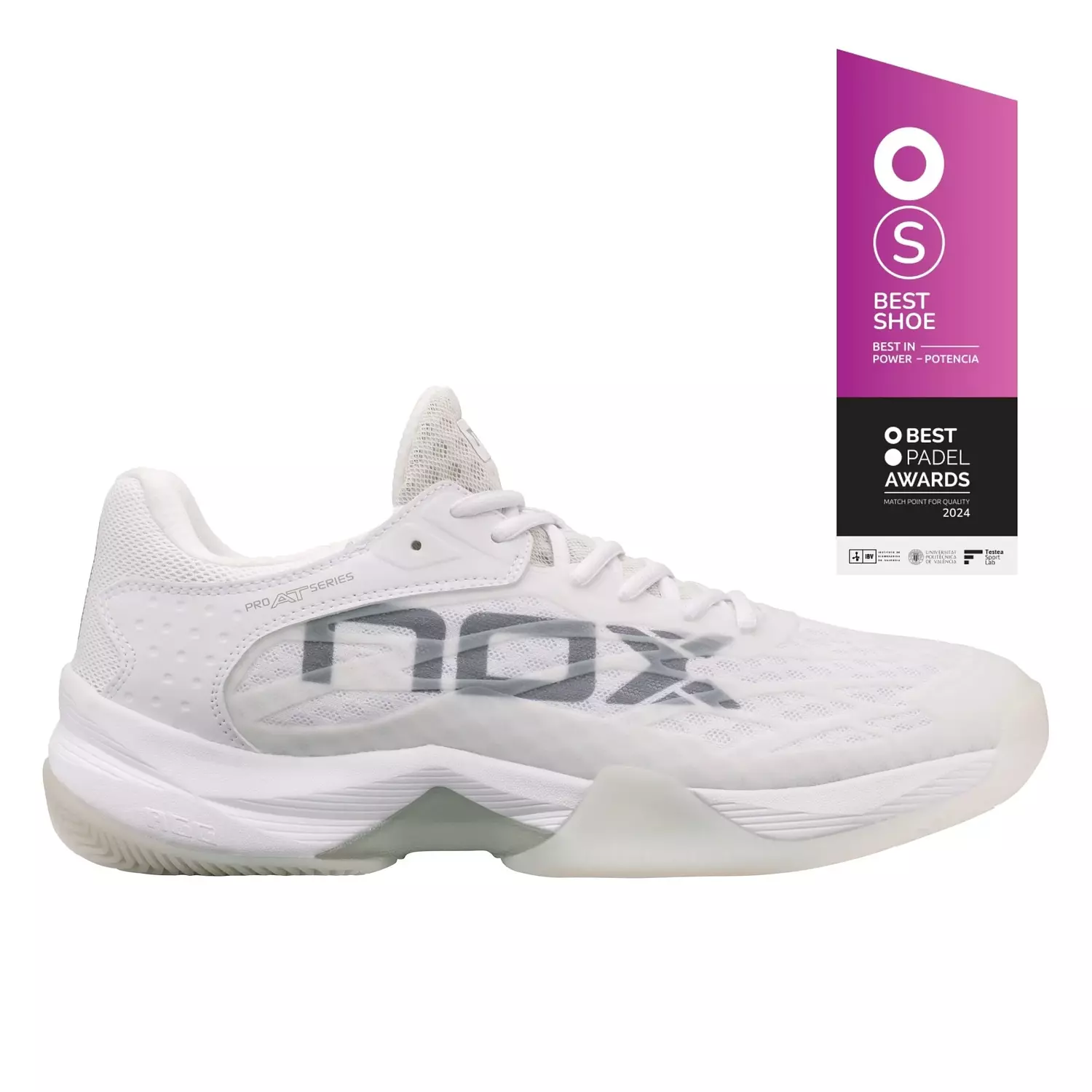 Nox AT10 Lux Shoes White/Grey 2025 1