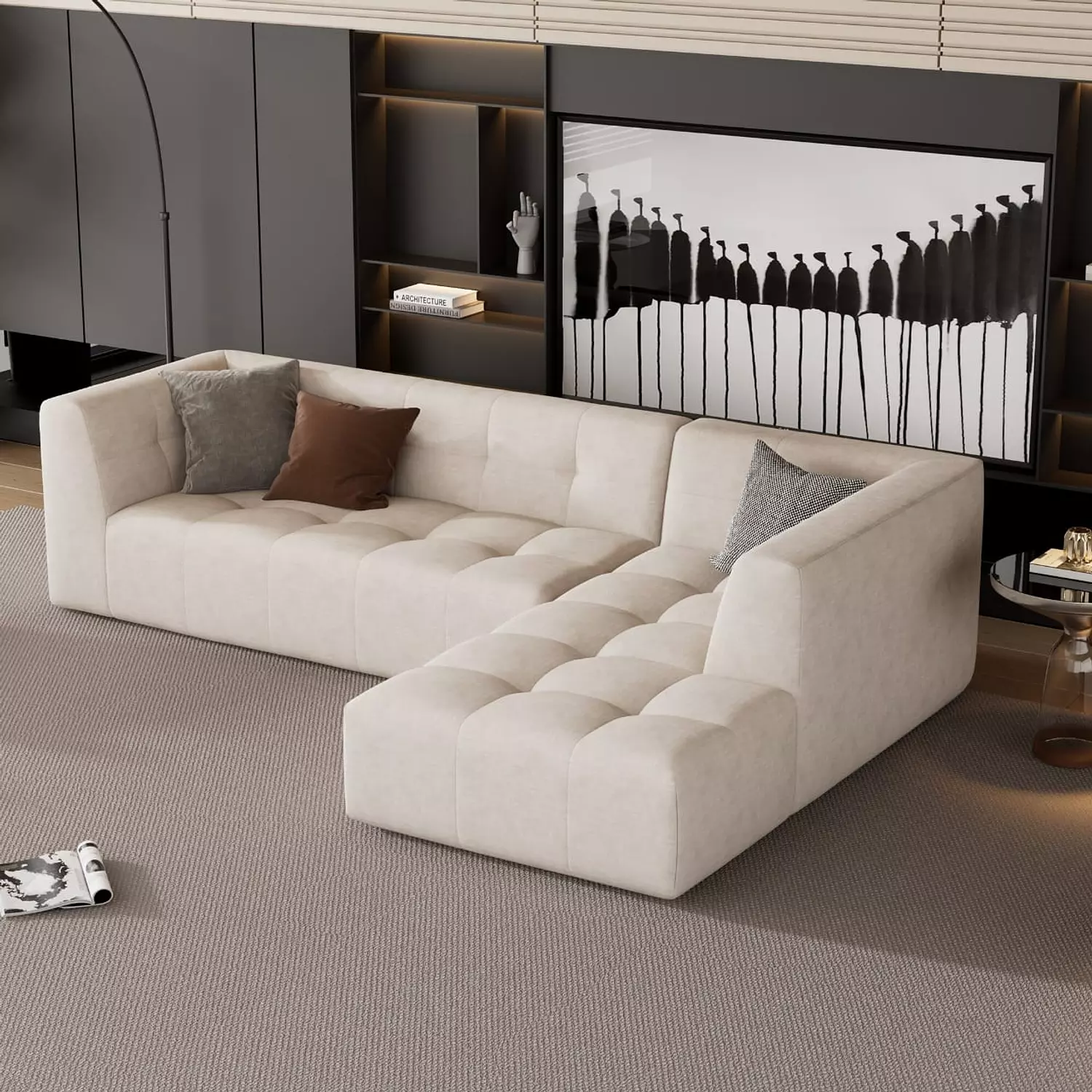 ركنه مودرن حرف L 2