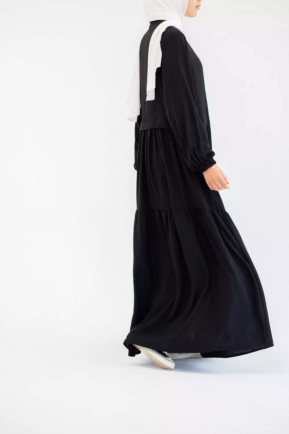 Black loose Dress 1