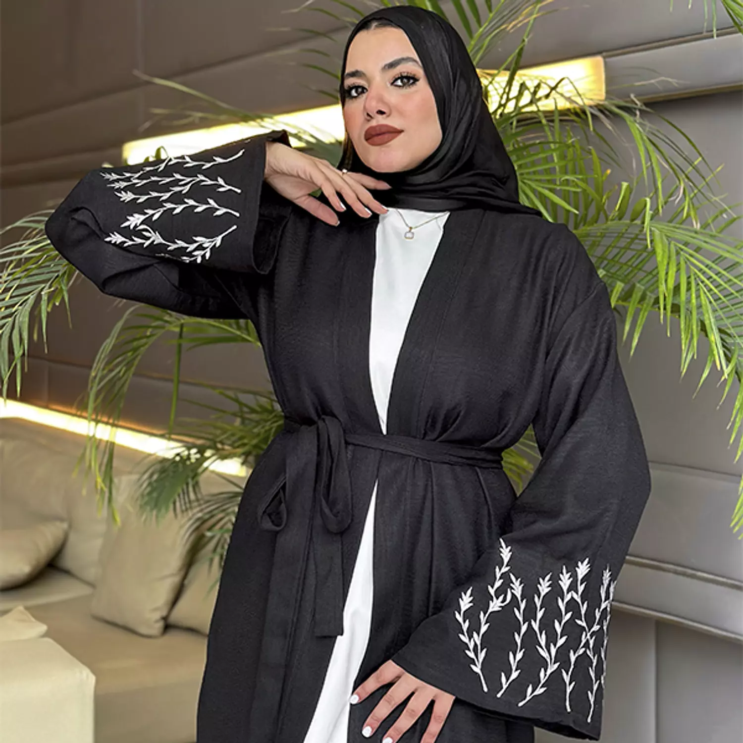Black Abaya image