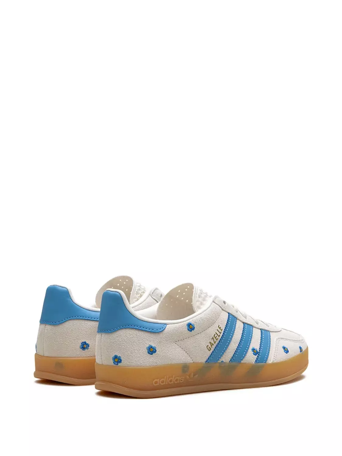 Adidas Gazelle indoor Light Blue Floral  1