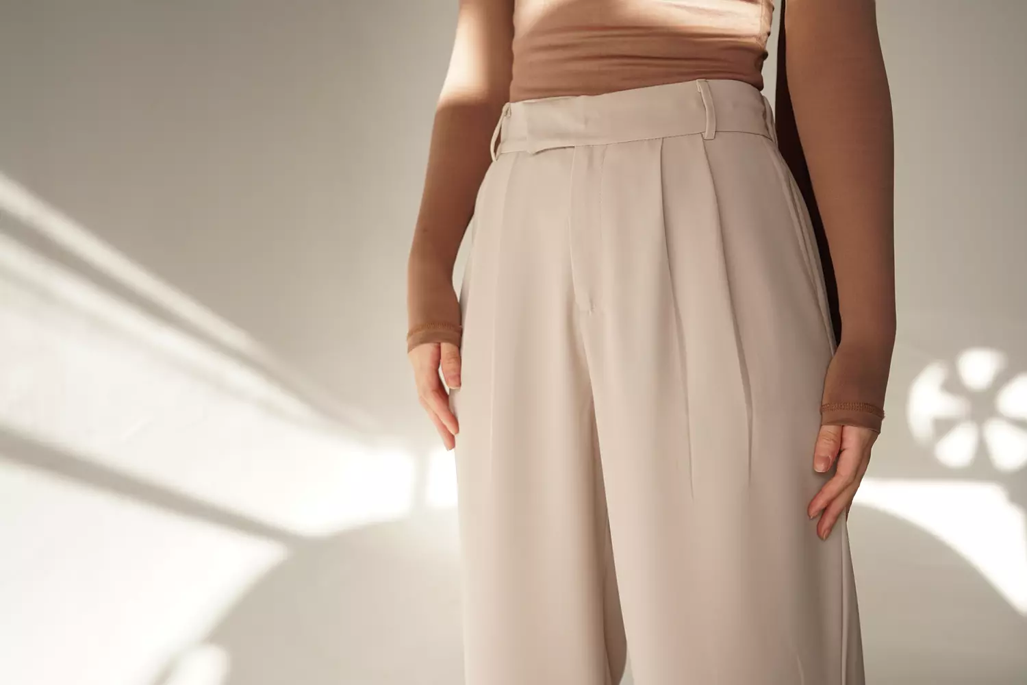 classic pant - beige  hover image