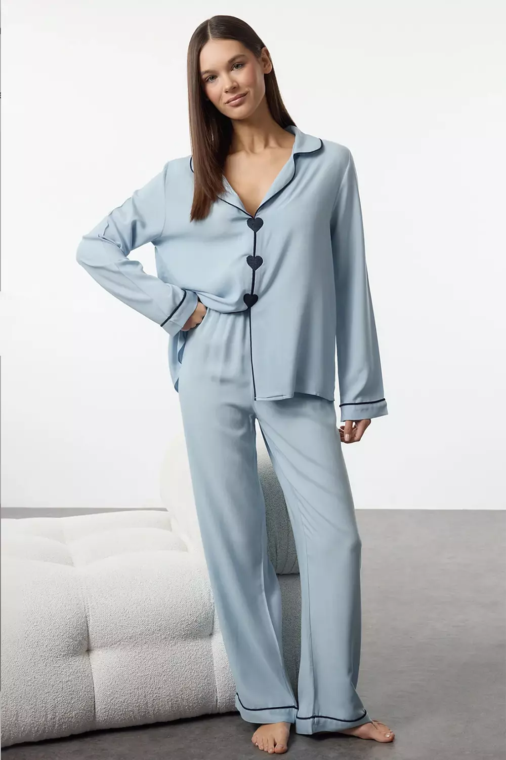 Blushing Hearts Pajama Set hover image