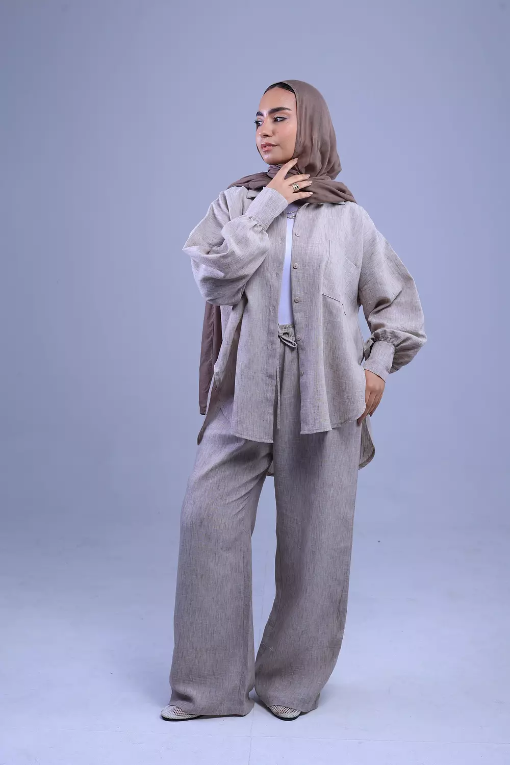 Breathable Linen suit image