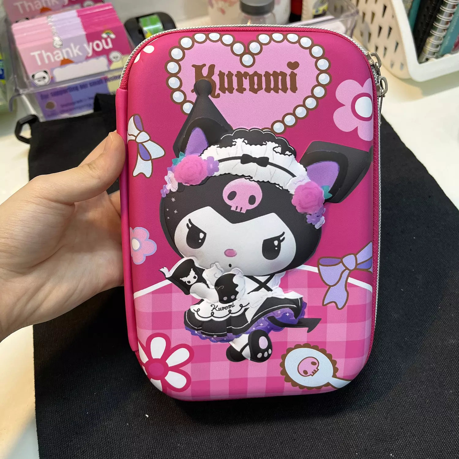 Kuromi pencil case 1