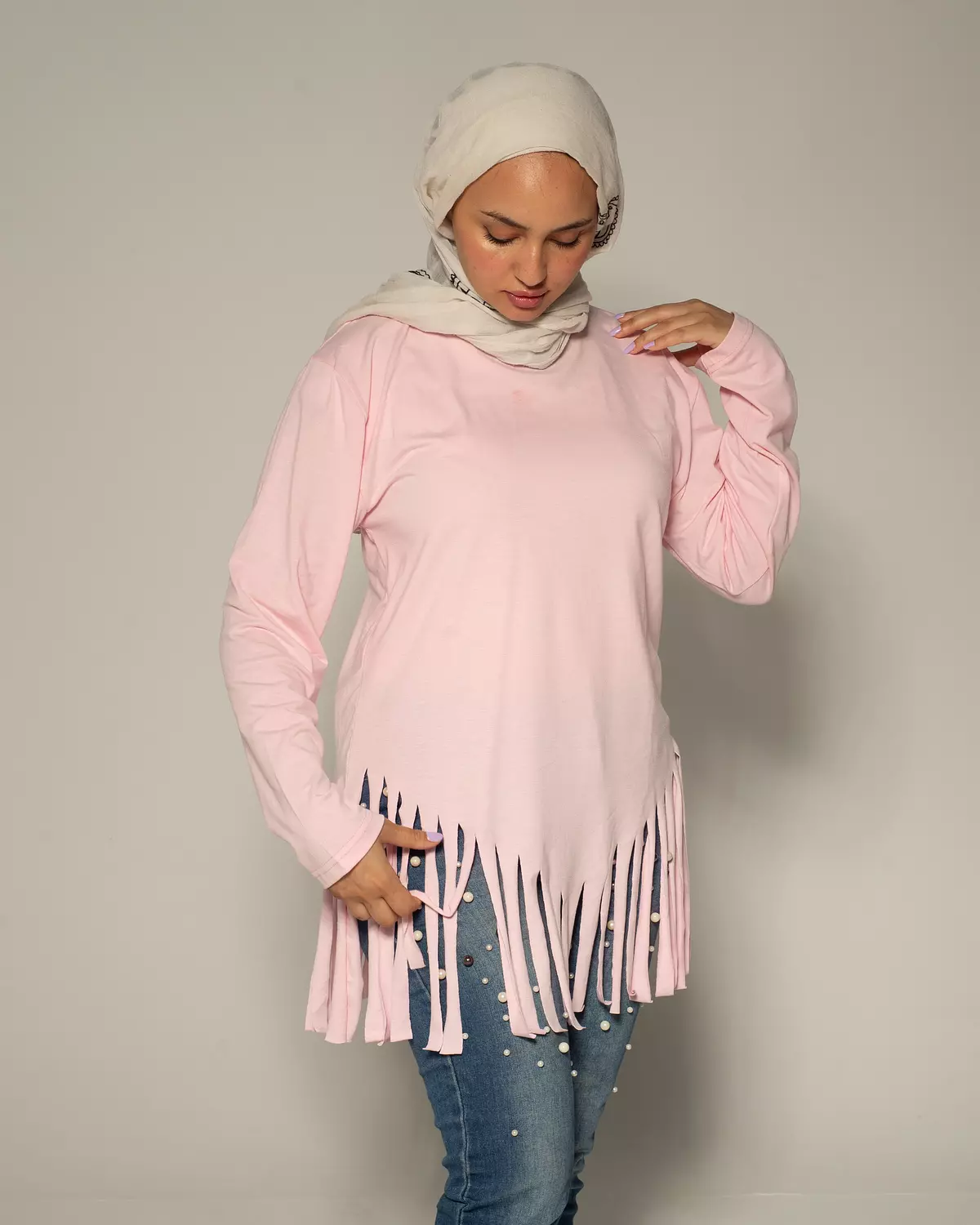 Twist mood top (pink) image
